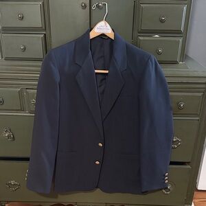 Farah Navy Blue Kids Blazer